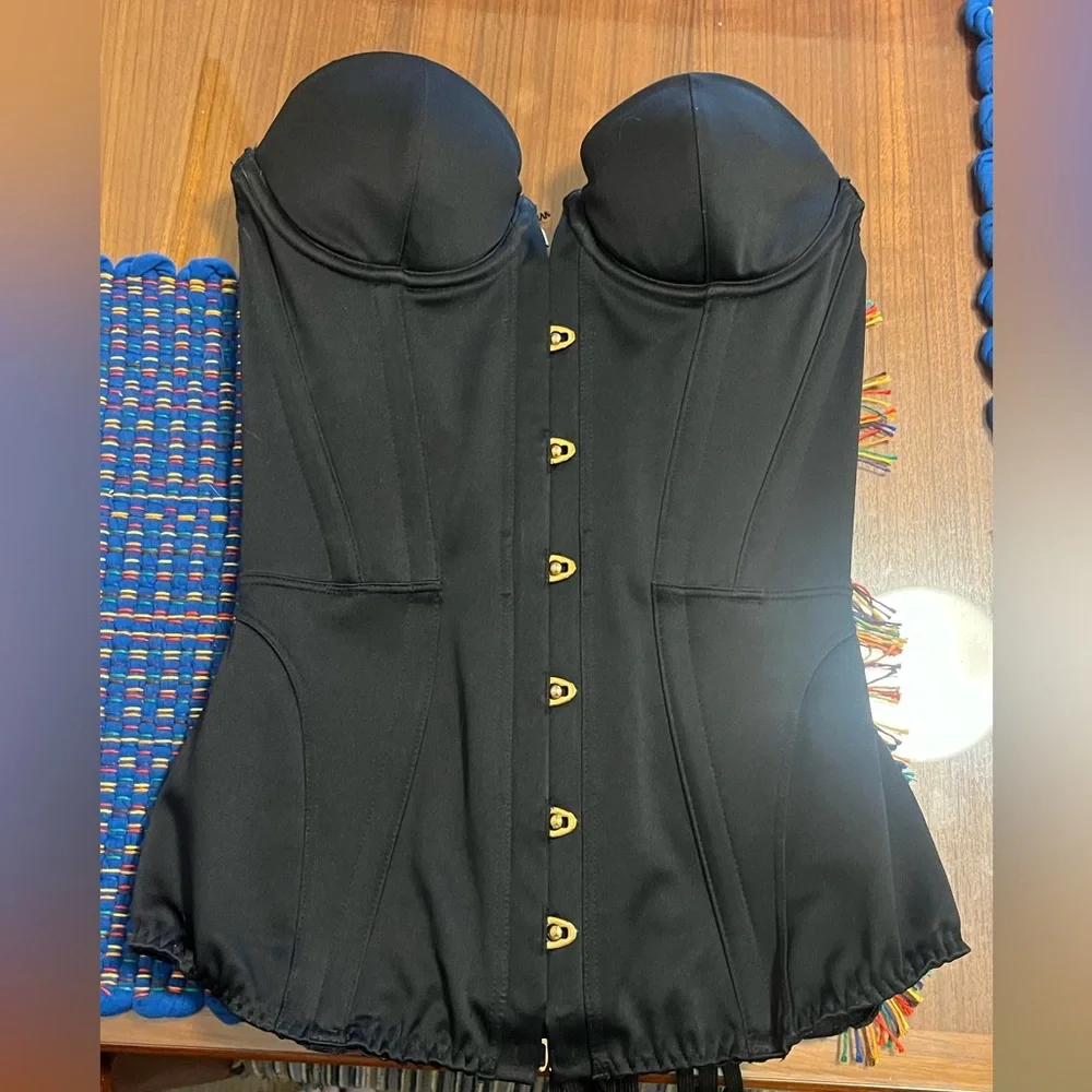 Agent Provocateur NWT Mercy corset black small size 2 - Picture 2 of 5